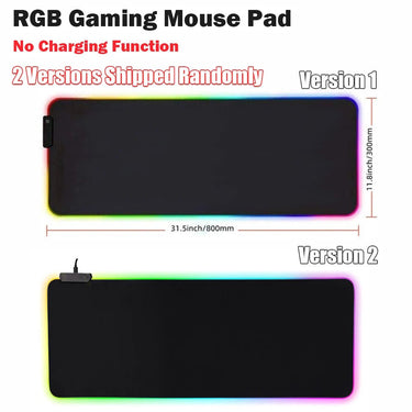 Wireless Charging RGB Luminous Mouse Pad – Phone Charger & Gaming Mat - InspiredGrabs.com